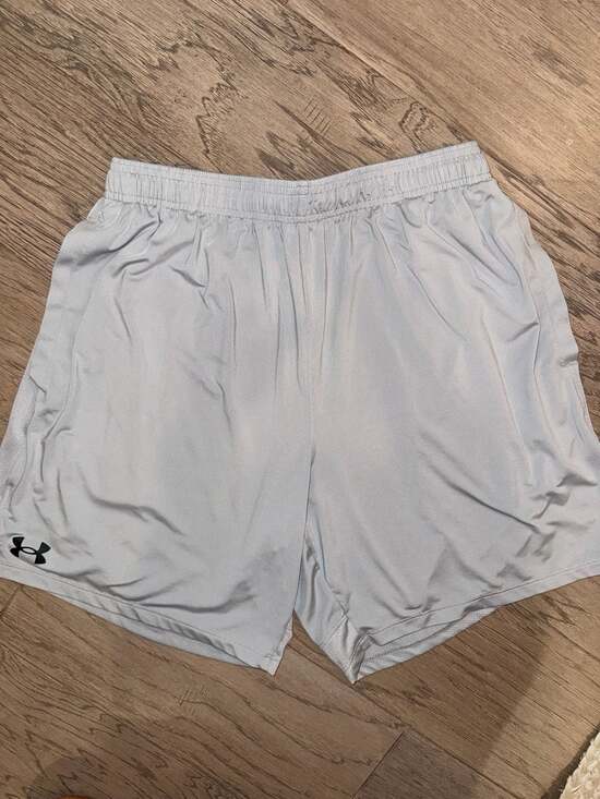 Under Armour Other - Under Armour Athletic Shorts Size L Grey Loose Fit